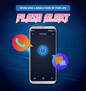 Calling flashlight - Flash blinking on call постер
