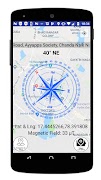 Compass On Map скриншот 1