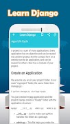 برنامه‌نما Learn Django عکس از صفحه
