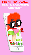 Color Voxels 3D - 3D Color by Number Voxel (2018) imagem de tela 1