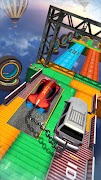 Impossible Flying Chained Car Games स्क्रीनशॉट 4