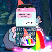 Gravity falls keyboard स्क्रीनशॉट 1