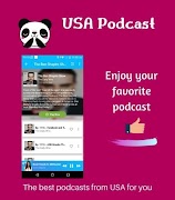 برنامه‌نما USA podcast عکس از صفحه