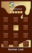 Chocolate Theme: Mega App Lock capture d'écran 2