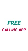 Free Calling App تصوير الشاشة 2