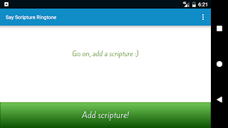 Say Scripture Ringtone 截圖 7