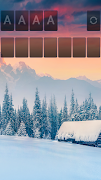 Solitaire Wintry Scene Theme screenshot 1