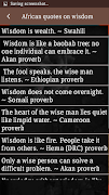 African Proverbs اسکرین شاٹ 1