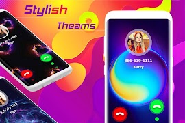 Color Call Screen Theme اسکرین شاٹ 1
