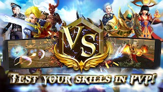 برنامه‌نما Heroes of Skyrealm عکس از صفحه