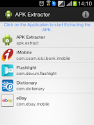 APK Extractor Cartaz