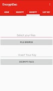 EnDecrypt Files اسکرین شاٹ 2