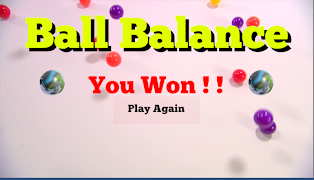 برنامه‌نما Ball Balance Game عکس از صفحه