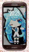 Chibi Hatsune Miku Lockscreen imagem de tela 6