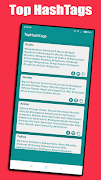 برنامهنما Top HashTags عکس از صفحه