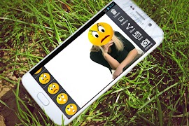 برنامه‌نما Face Stickers Maker عکس از صفحه