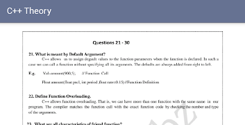 C++ Theory скриншот 3
