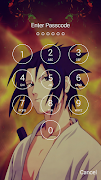 Uchiha Sasuke Lockscreen Wallpaper captura de pantalla 4