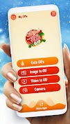 Christmas And New Year Gif Maker 🎆 Gif Editor App پوسٹر