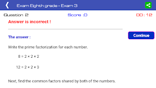 Eighth grade math 스크린샷 4