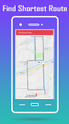 GPS Route Finder, Maps Navigat اسکرین شاٹ 3