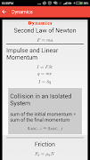 1 Schermata Physics Formula App Free