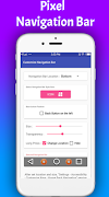 برنامه‌نما Pixel Navigation Bar - Customize Navigation Tools عکس از صفحه