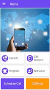 Fake call app, simulate calling screen पोस्टर