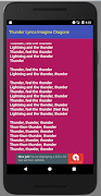 Thunder Lyrics スクリーンショット 2