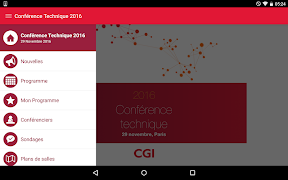 CGI Conférence Technique 2016 Ekran Görüntüsü 5