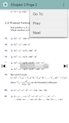 برنامه‌نما Maths Formulas عکس از صفحه