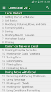 Learn Excel 2010 plakat