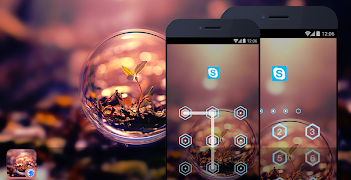 AppLock Theme - Dewdrop Affiche