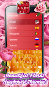 Clavier emoji rose et thèmes pour filles capture d'écran 3