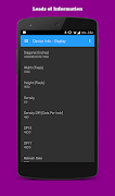 برنامه‌نما Device Info عکس از صفحه