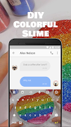 DIY Colorful Slime Keyboard Theme 스크린샷 1