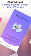 Chat Without Saving Number-Direct Chat Whatapp 스크린샷 3