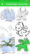 drawing dragon step by step ภาพหน้าจอ 2