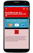 برنامه‌نما IOS App Development Course عکس از صفحه