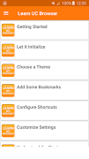 Learn UC Browser ポスター