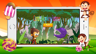 Candy monkey junior runner screenshot 1