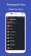 Inf VPN - Global Proxy & Unlimited Free WIFI VPN 스크린샷 1
