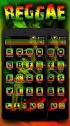 Reggae Nation Color Smoke Theme captura de pantalla 1