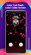 Color Call Flash - Color Caller Screen اسکرین شاٹ 1