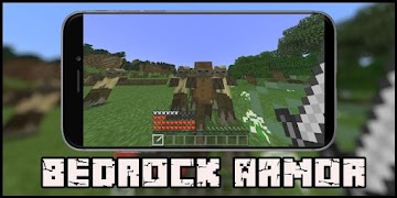 Mod Bedrock Armor for MCPE ภาพหน้าจอ 3