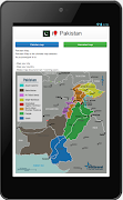 پوستر Pakistan map