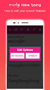 5 Schermata Khmer Voice Typing