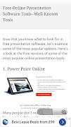 Online Presentation Software Tools ảnh chụp màn hình 1