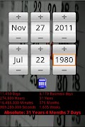Date calculator PRO free स्क्रीनशॉट 2