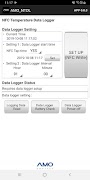 AMO NFC Temperature Data logger poster